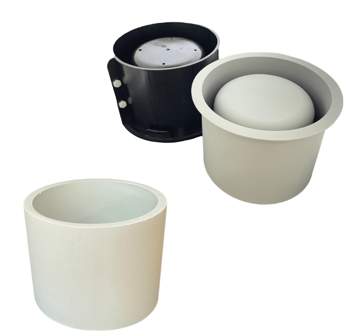 Jesmonite forma vazonui