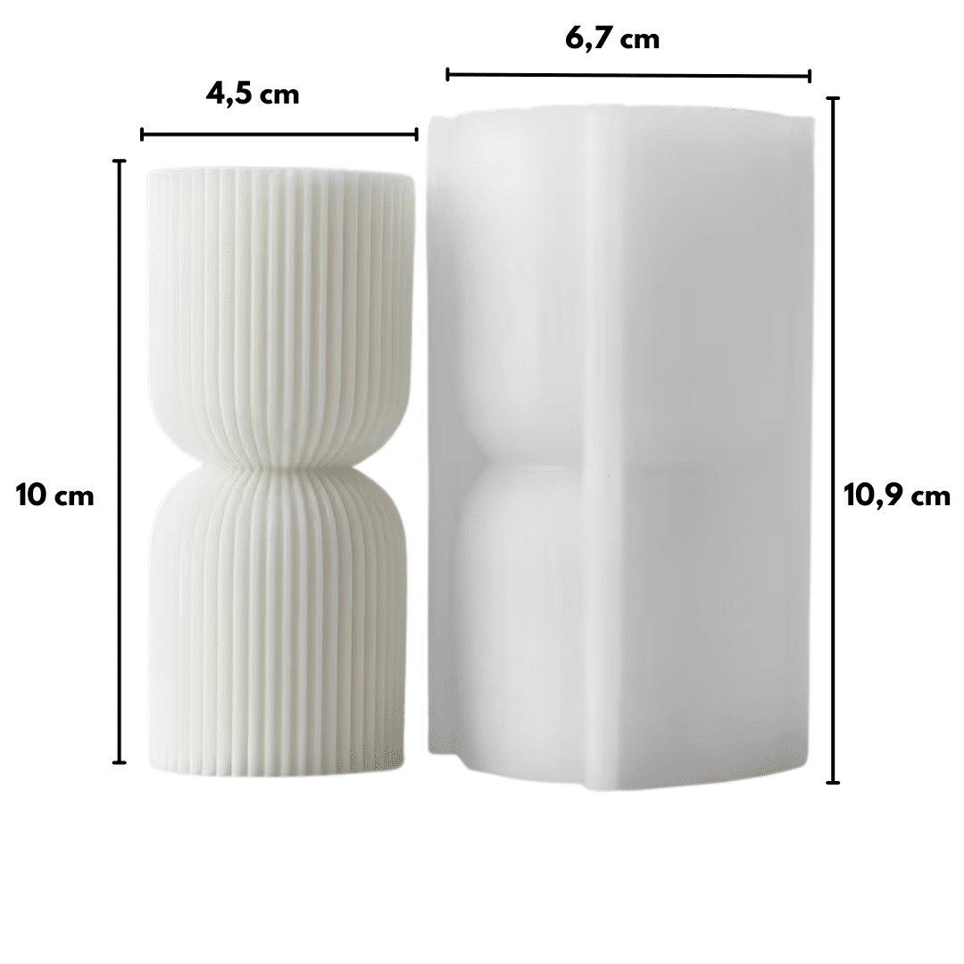 Silikoninė forma žvakėms CraftShop