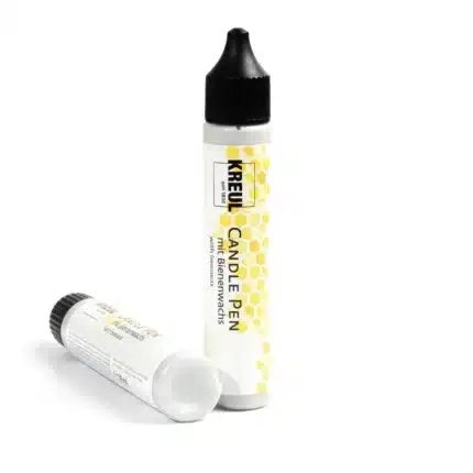 kreul-candle-pen-diy-candle-decorating-piestukas-zvakems-silver-sidabrine