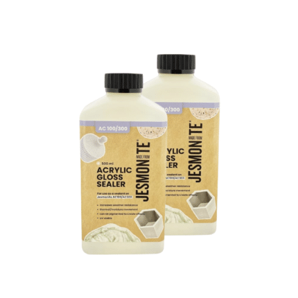Jesmonite Acrylic Sealer, 1 kg, gloss – protective coating for AC100, AC200 & AC300 surfaces