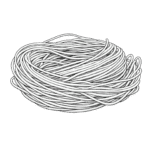 Unwaxed cotton wicks