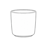 Ceramic candle containers
